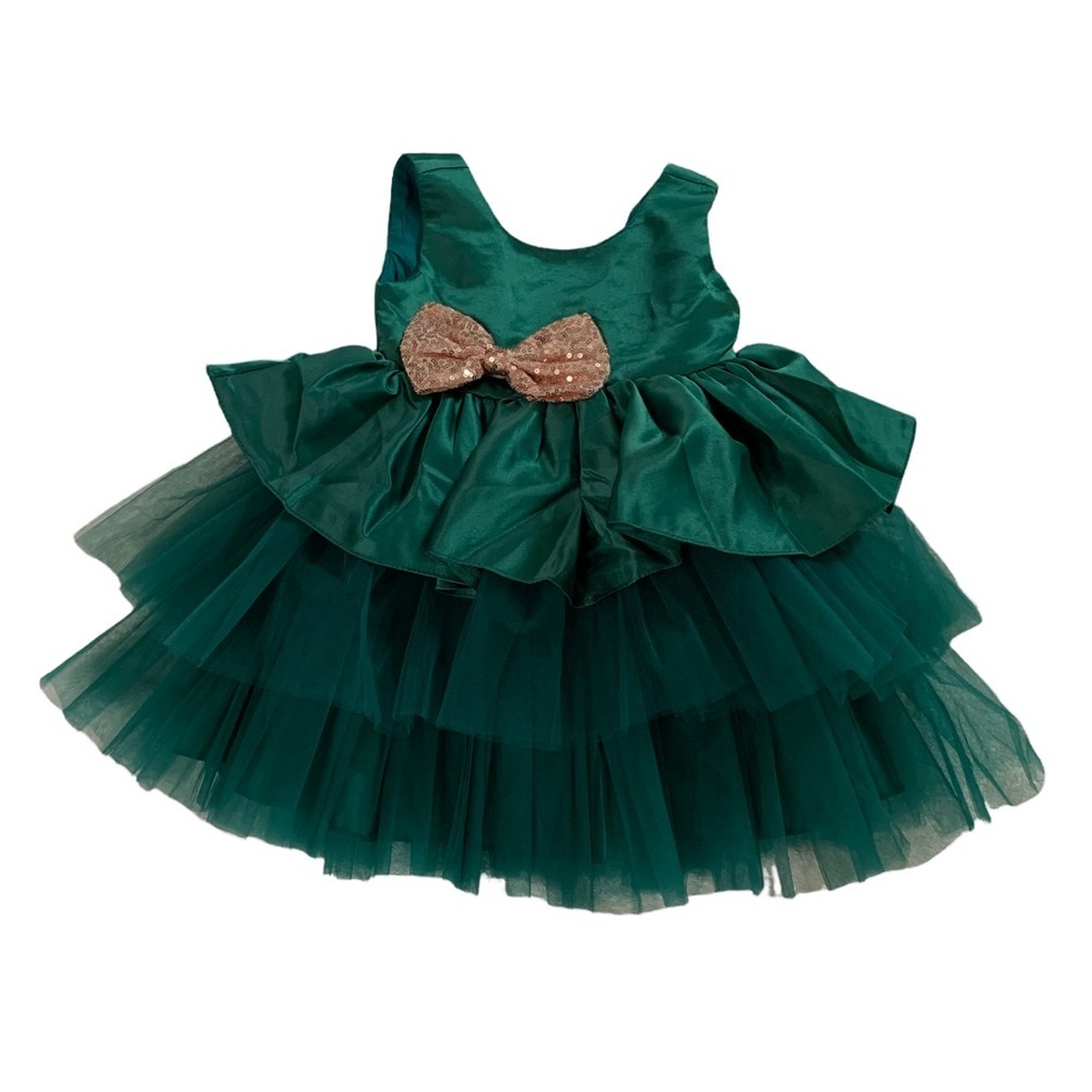 NNJXD Green Sleeveless Dress Size 80